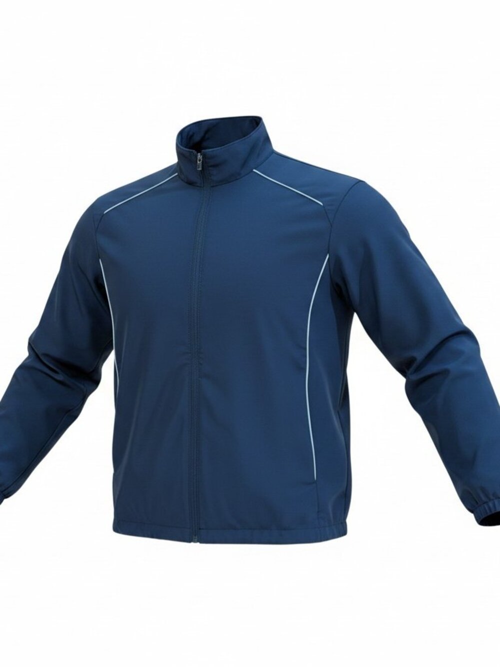 PGA Tour Lightweight Zip-Up Jacket Navy Blue Size Large